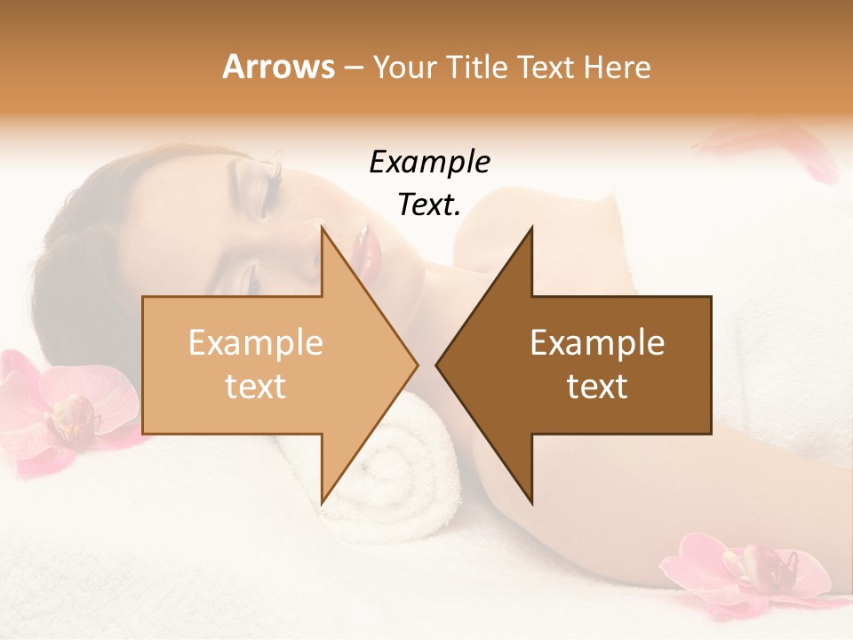 Woman Consumption Masseur PowerPoint Template