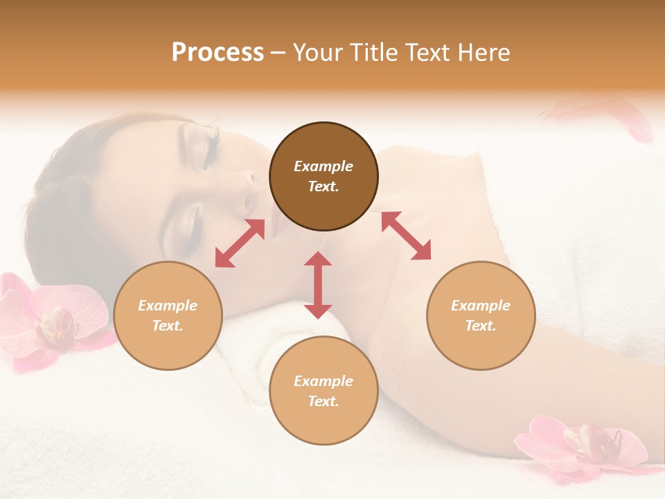 Woman Consumption Masseur PowerPoint Template