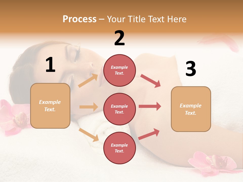 Woman Consumption Masseur PowerPoint Template