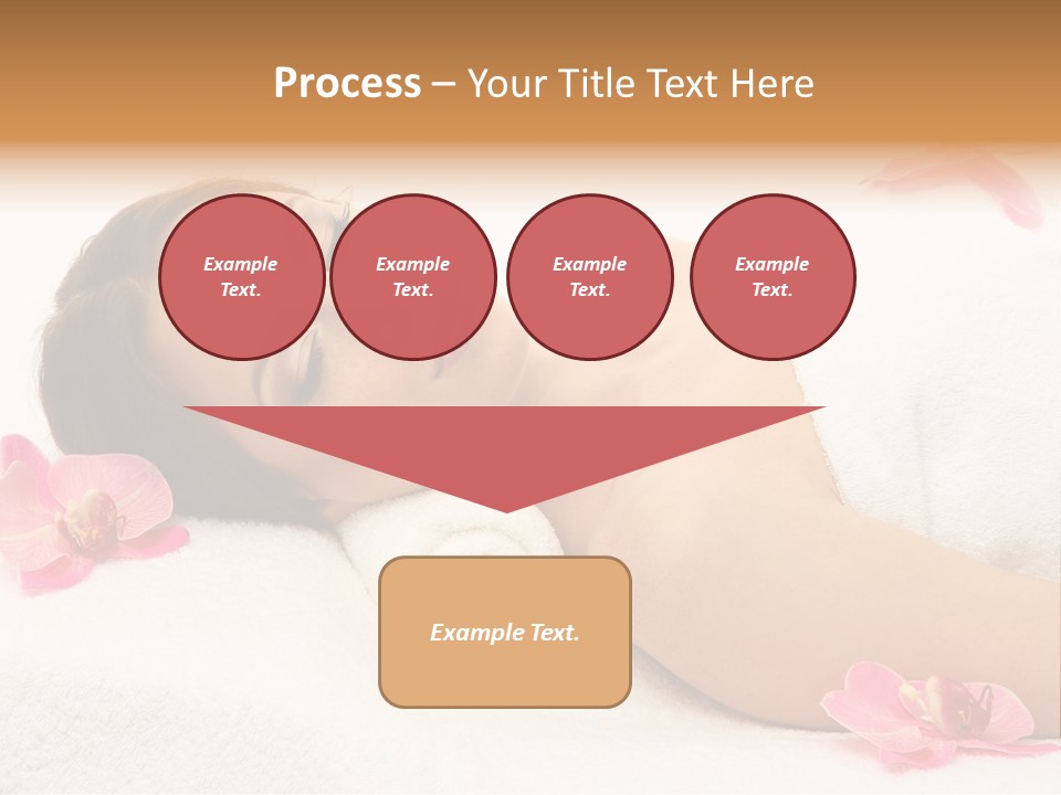 Woman Consumption Masseur PowerPoint Template