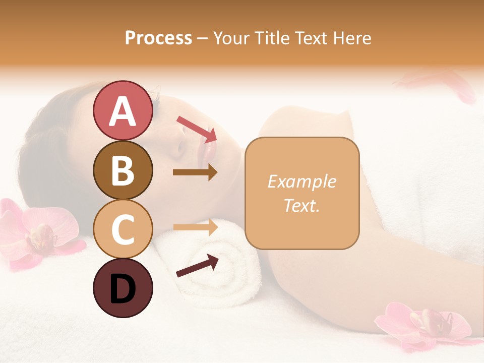 Woman Consumption Masseur PowerPoint Template