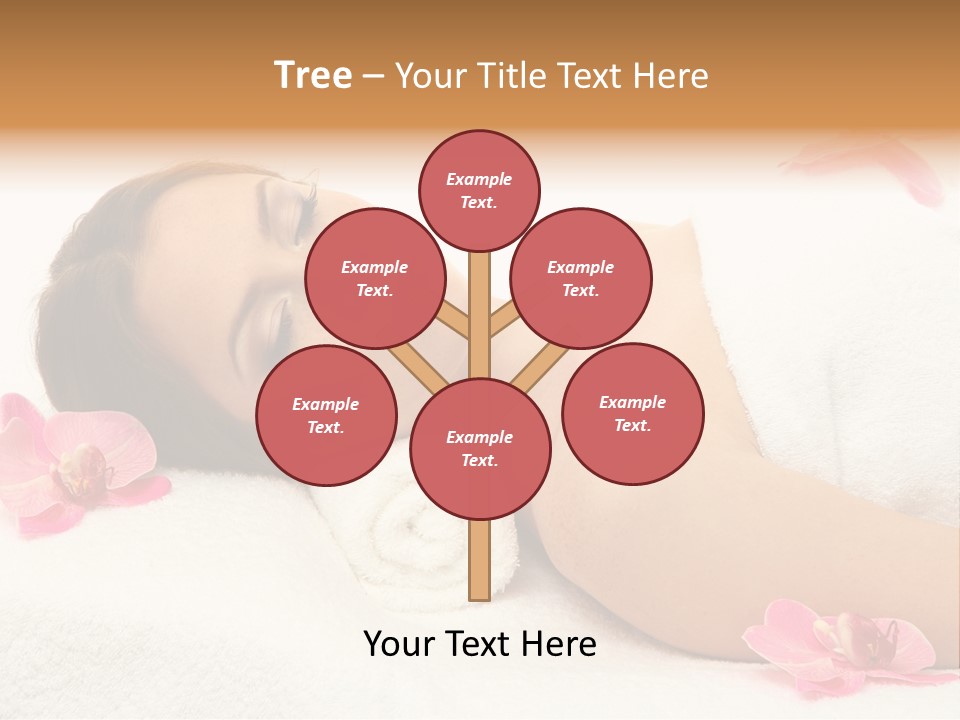 Woman Consumption Masseur PowerPoint Template