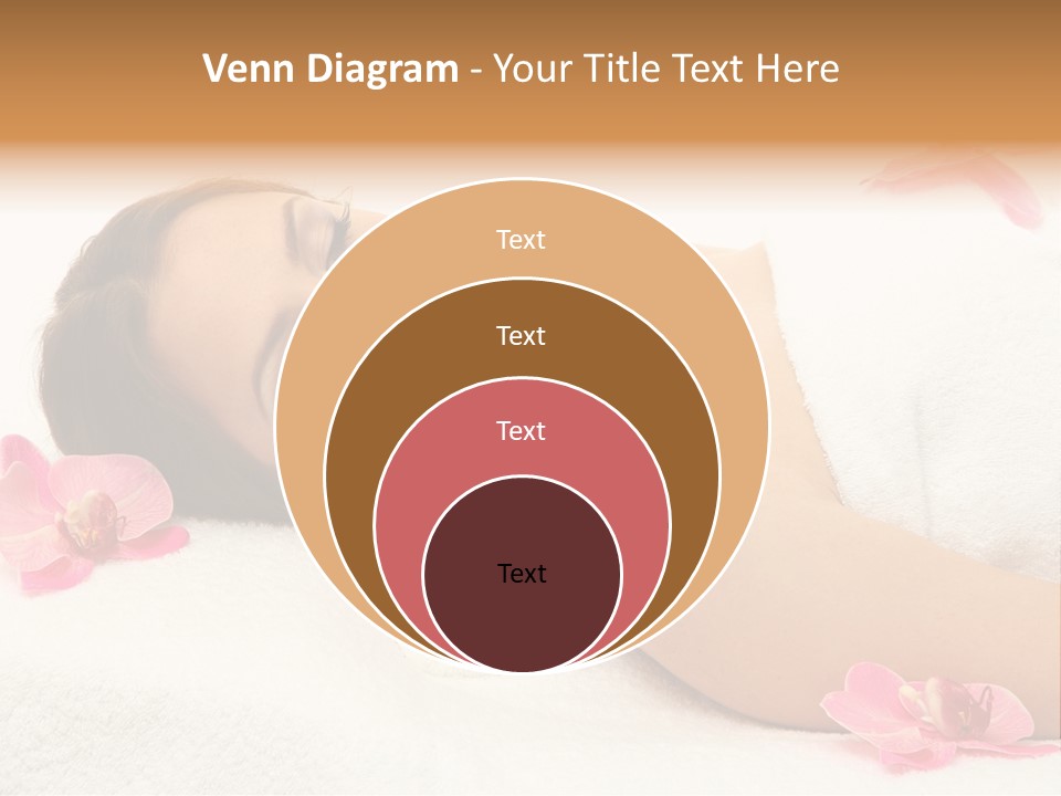 Woman Consumption Masseur PowerPoint Template