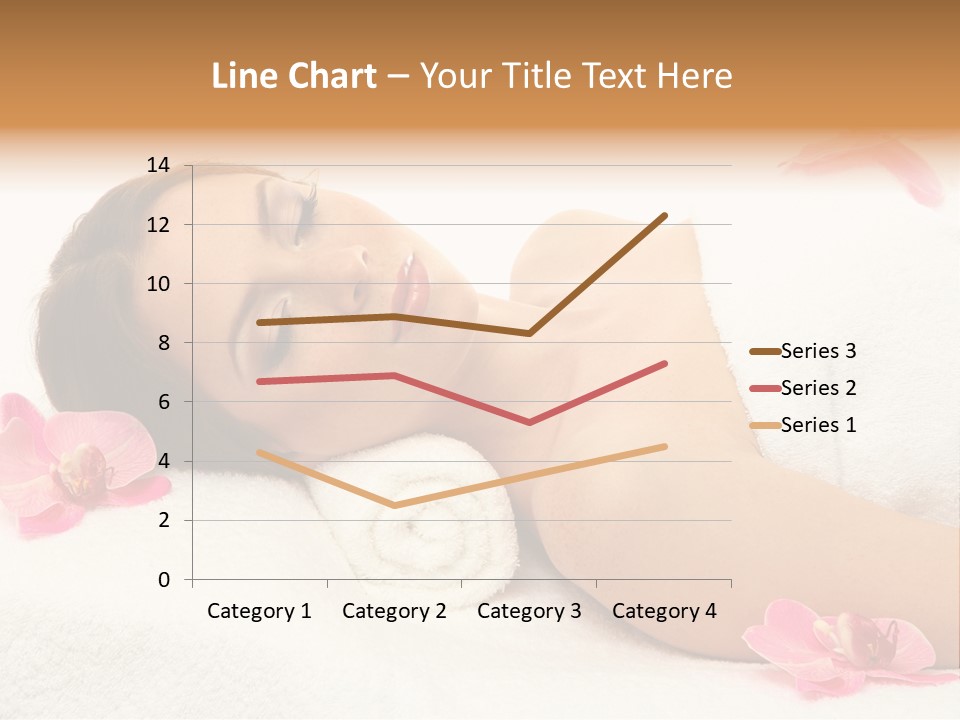 Woman Consumption Masseur PowerPoint Template