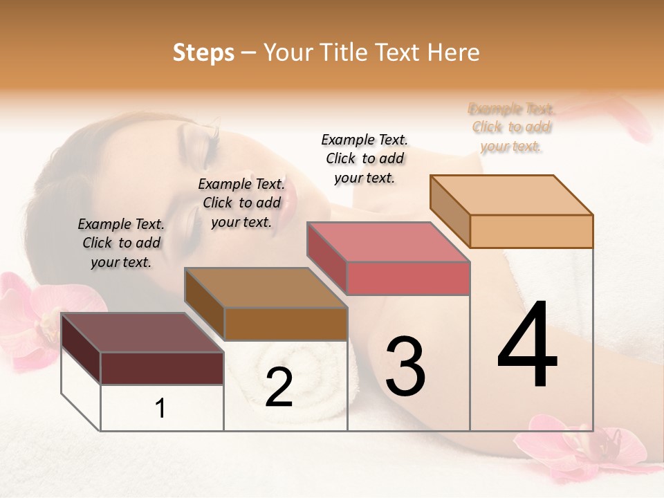 Woman Consumption Masseur PowerPoint Template