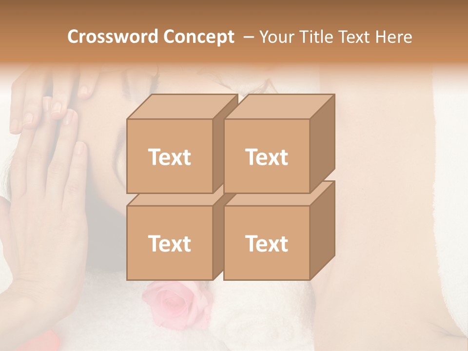 Masseur Hygiene Lying PowerPoint Template