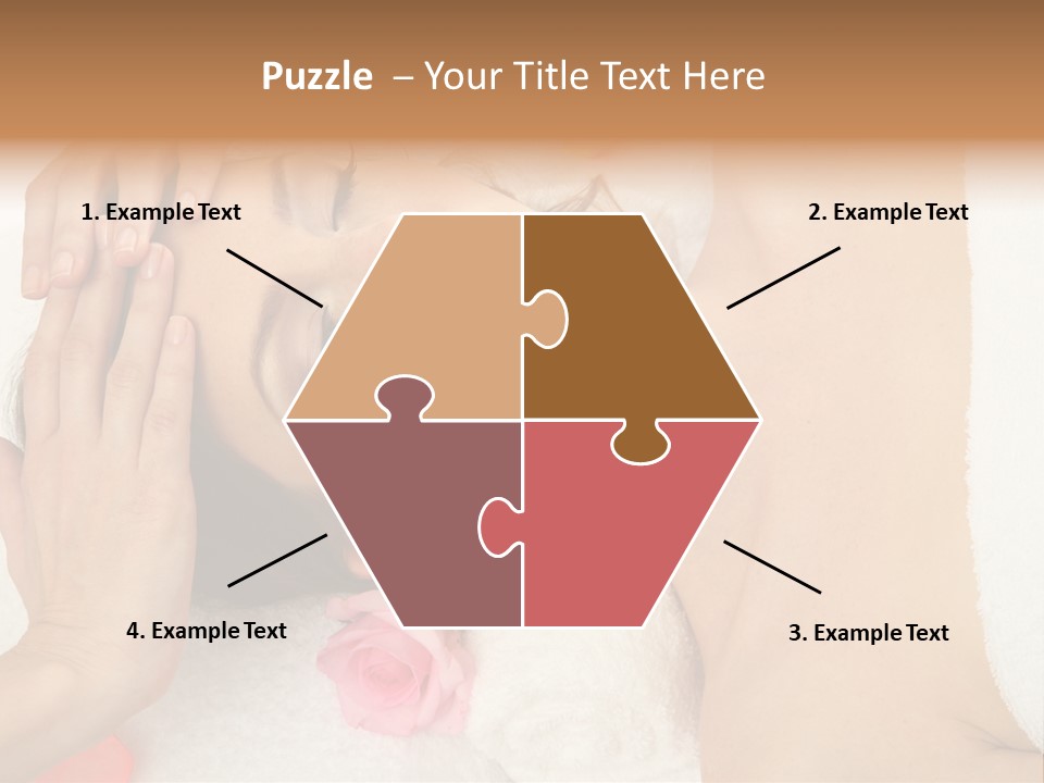 Masseur Hygiene Lying PowerPoint Template