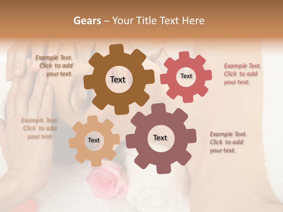 Masseur Hygiene Lying PowerPoint Template