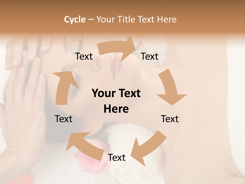 Masseur Hygiene Lying PowerPoint Template