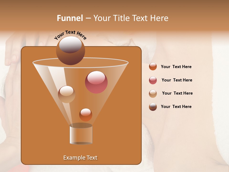 Masseur Hygiene Lying PowerPoint Template