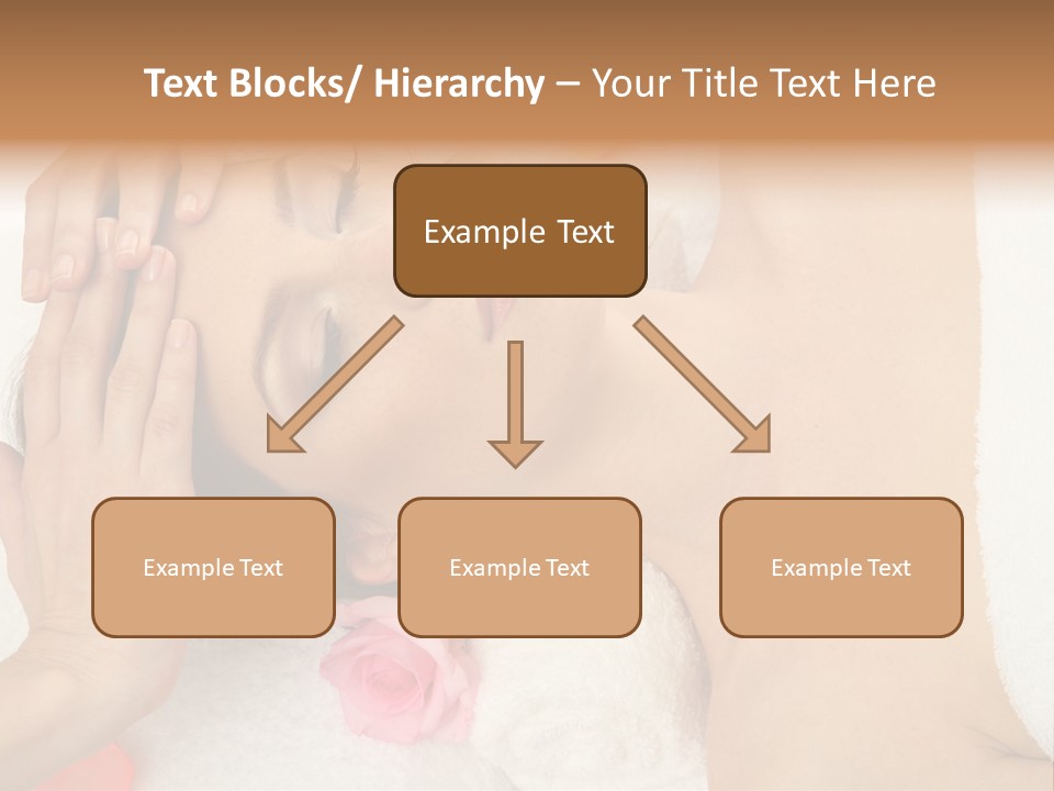 Masseur Hygiene Lying PowerPoint Template