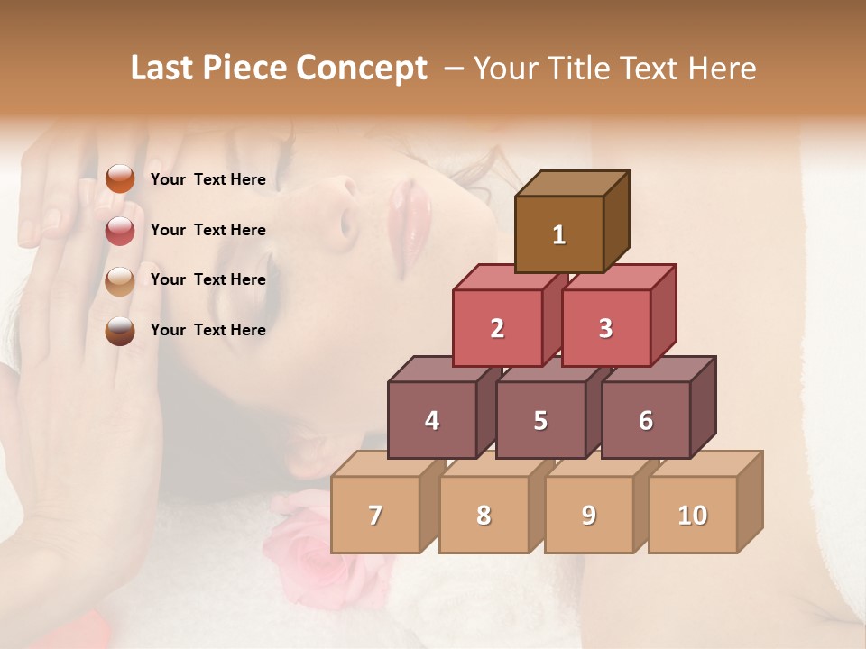 Masseur Hygiene Lying PowerPoint Template