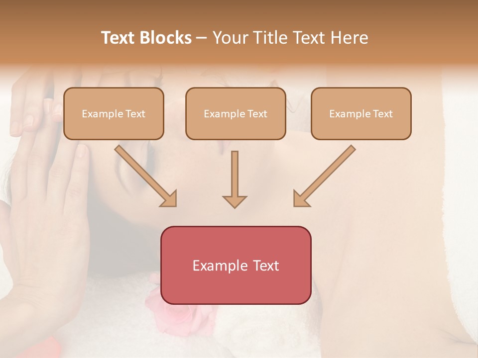 Masseur Hygiene Lying PowerPoint Template