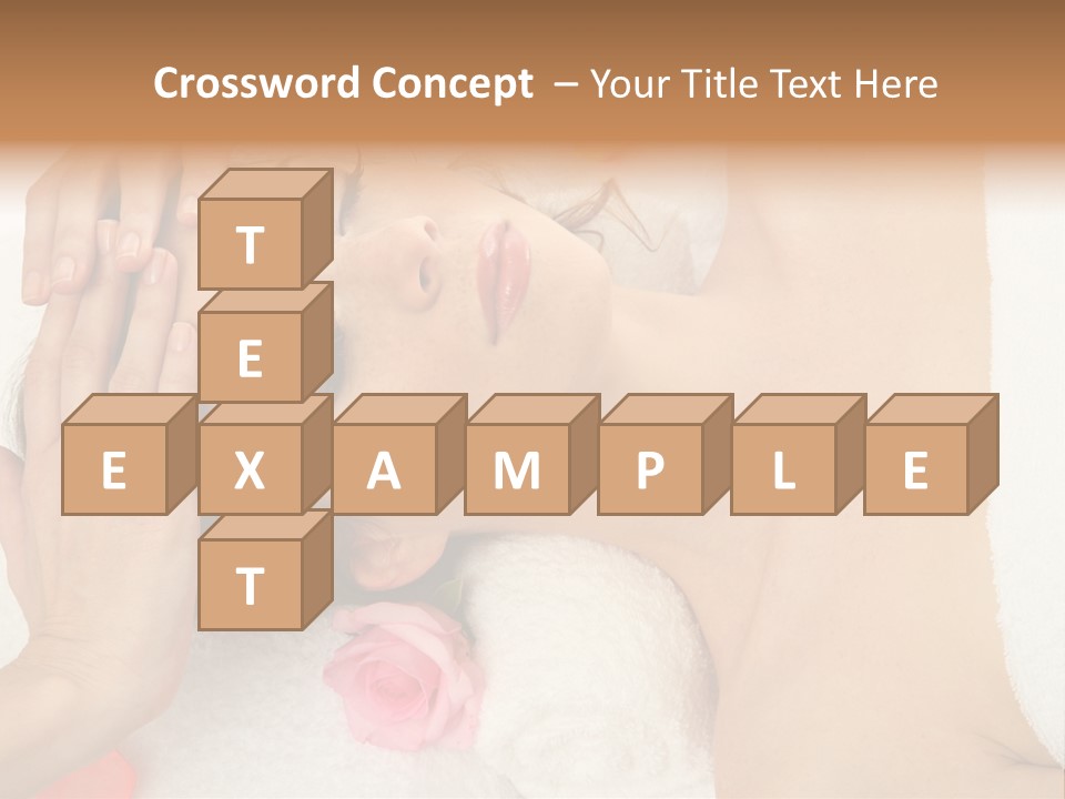 Masseur Hygiene Lying PowerPoint Template