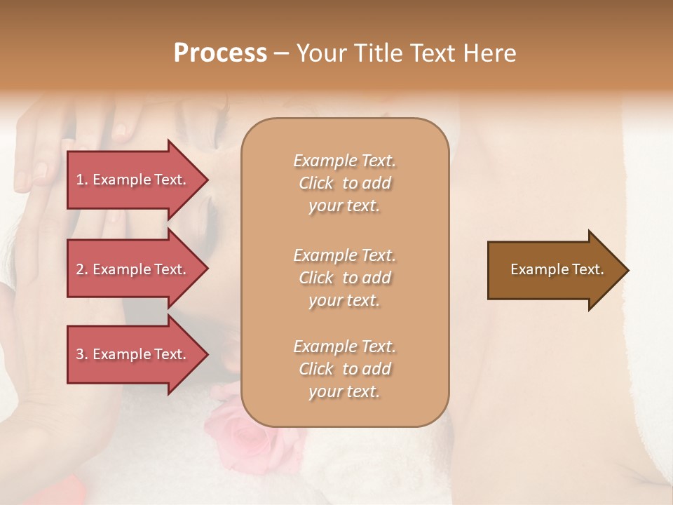 Masseur Hygiene Lying PowerPoint Template