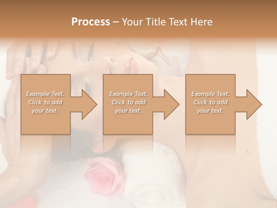Masseur Hygiene Lying PowerPoint Template