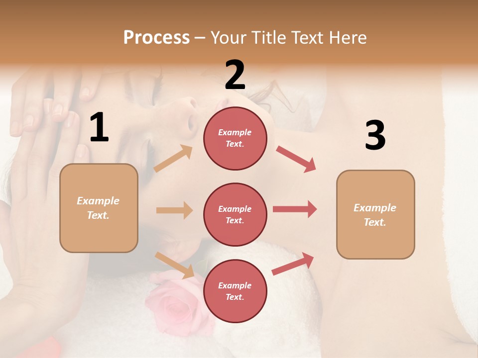 Masseur Hygiene Lying PowerPoint Template