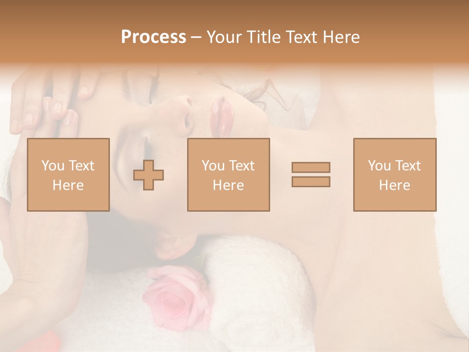 Masseur Hygiene Lying PowerPoint Template
