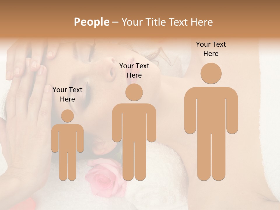 Masseur Hygiene Lying PowerPoint Template