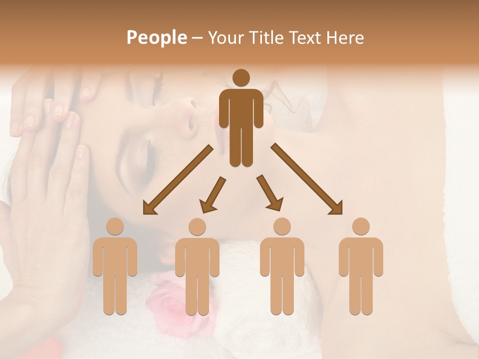 Masseur Hygiene Lying PowerPoint Template