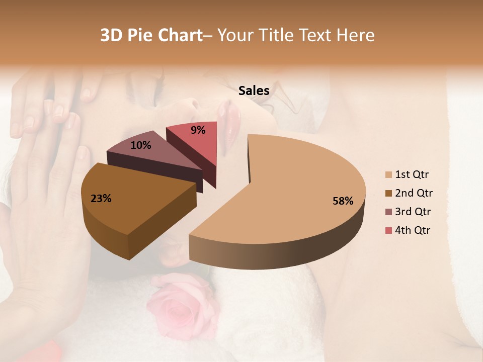 Masseur Hygiene Lying PowerPoint Template