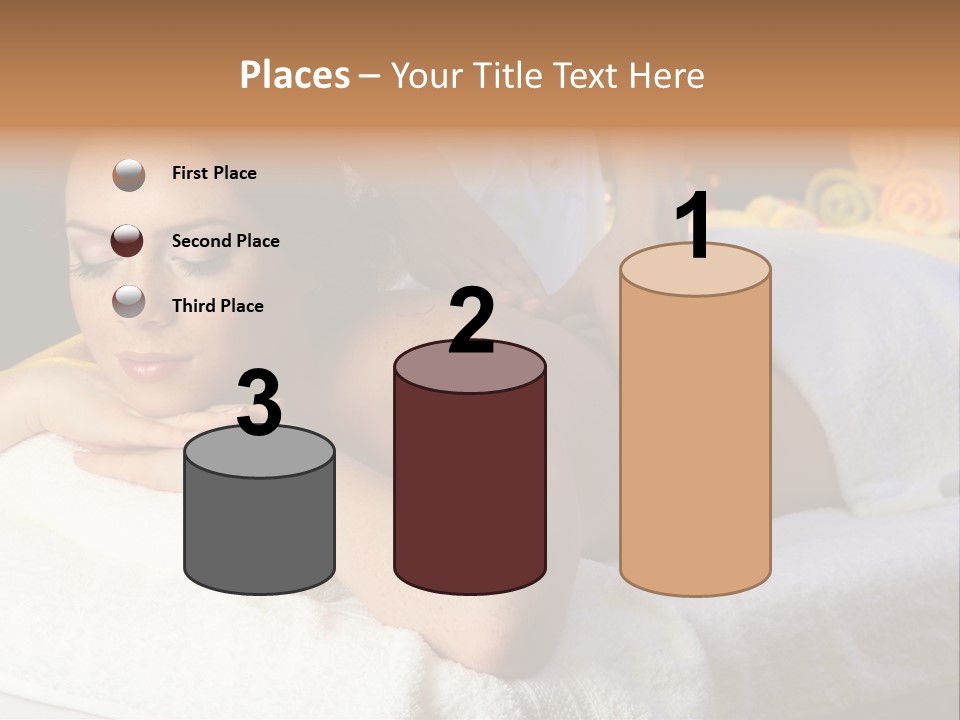 Young Girl Human PowerPoint Template