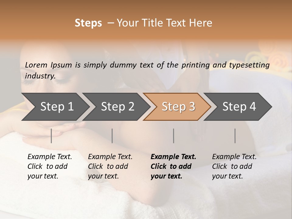 Young Girl Human PowerPoint Template