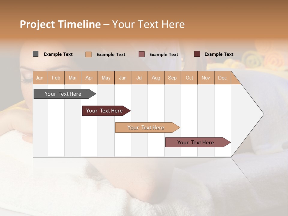 Young Girl Human PowerPoint Template