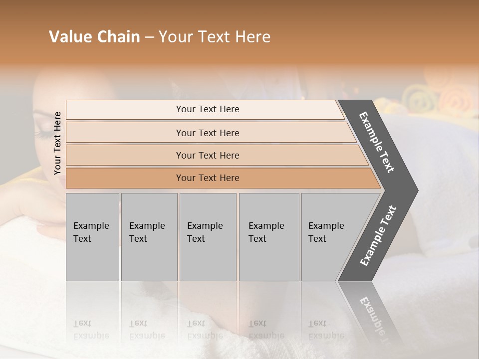 Young Girl Human PowerPoint Template