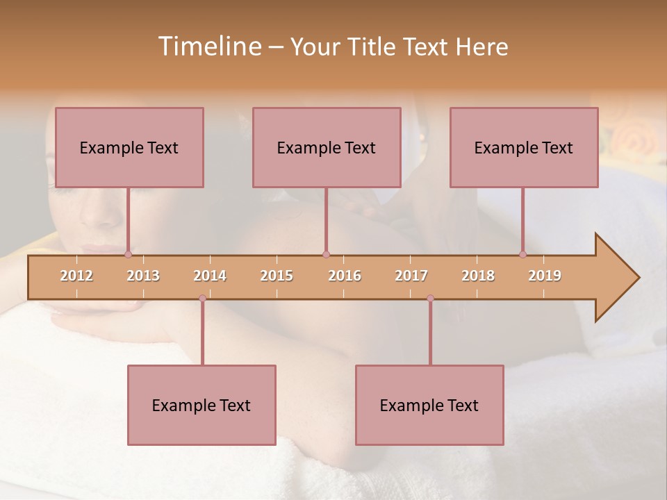 Young Girl Human PowerPoint Template