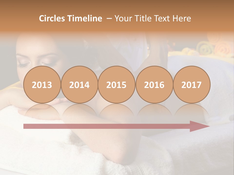 Young Girl Human PowerPoint Template