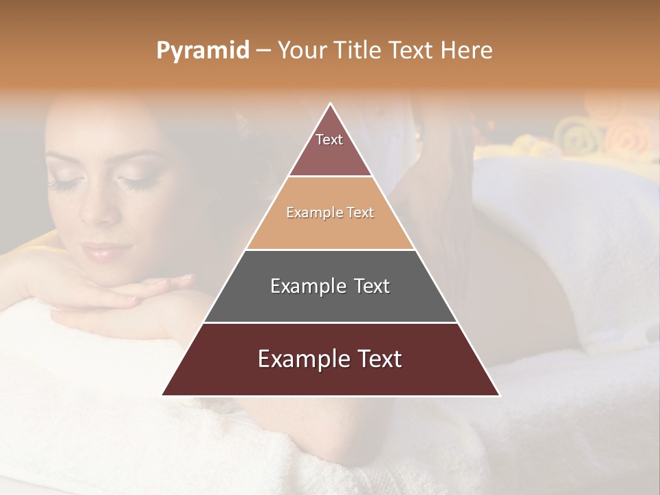 Young Girl Human PowerPoint Template