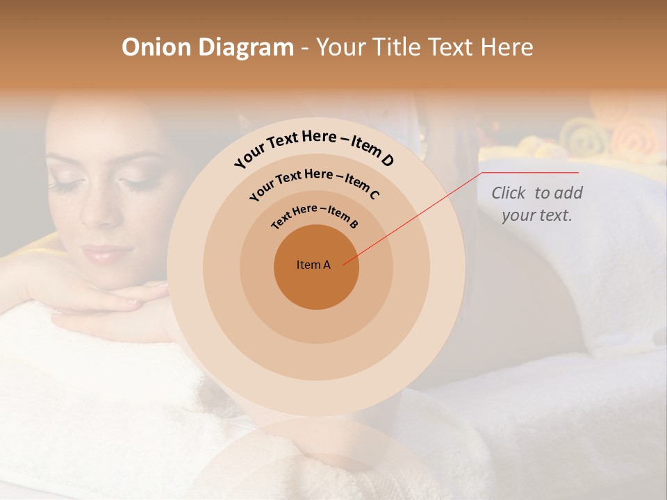 Young Girl Human PowerPoint Template