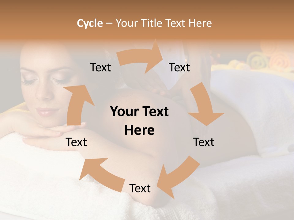 Young Girl Human PowerPoint Template