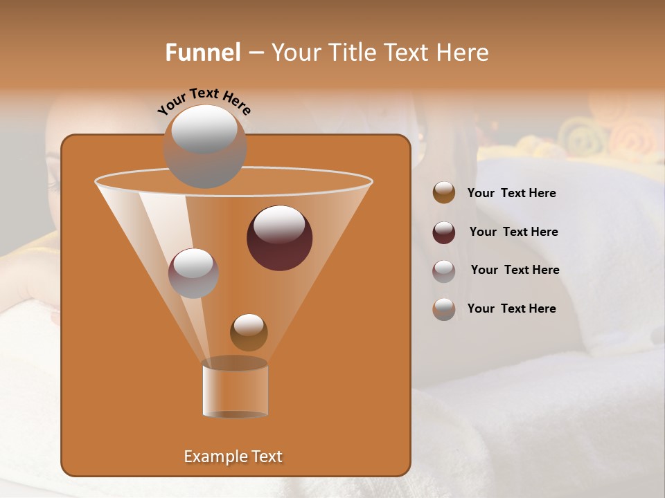 Young Girl Human PowerPoint Template