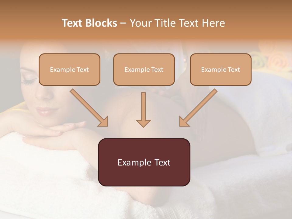 Young Girl Human PowerPoint Template