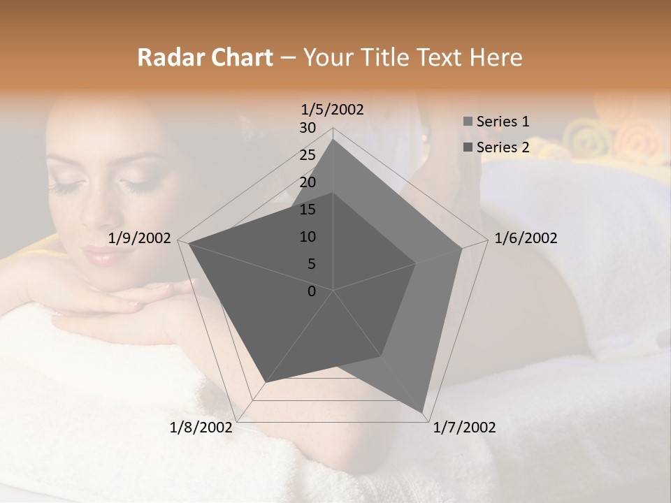 Young Girl Human PowerPoint Template