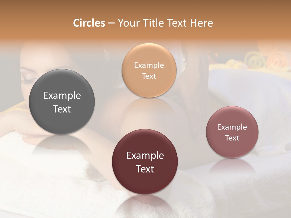 Young Girl Human PowerPoint Template