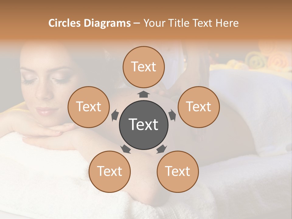 Young Girl Human PowerPoint Template