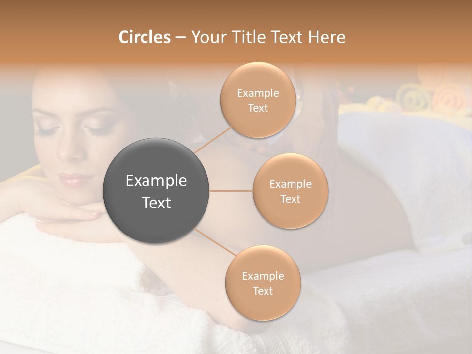 Young Girl Human PowerPoint Template