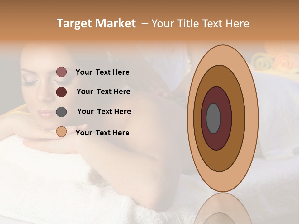 Young Girl Human PowerPoint Template