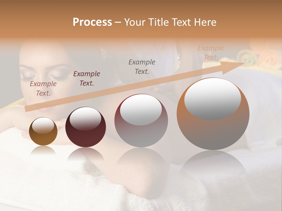 Young Girl Human PowerPoint Template