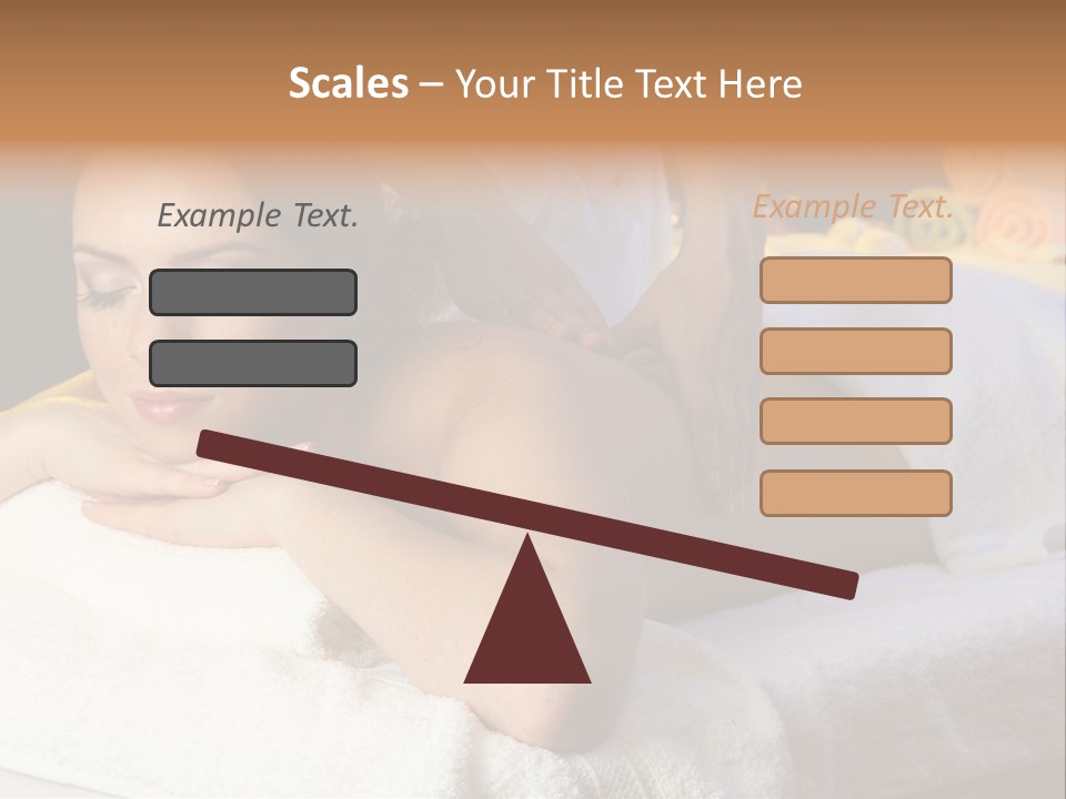 Young Girl Human PowerPoint Template