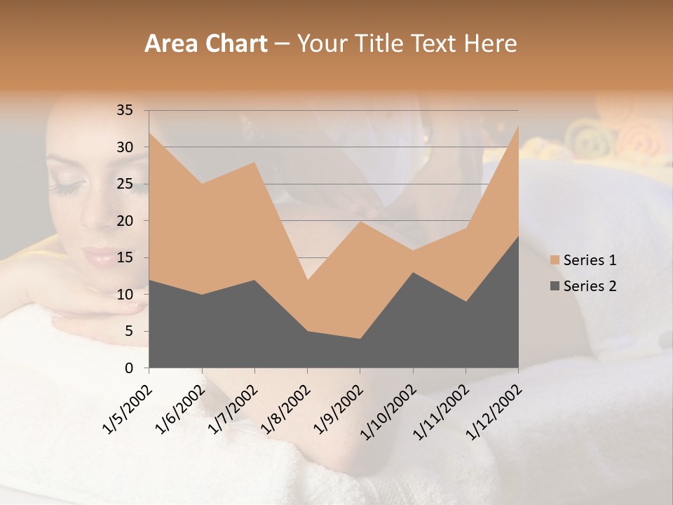 Young Girl Human PowerPoint Template