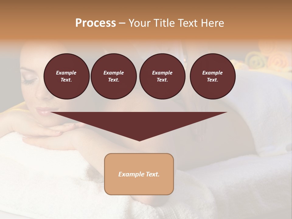 Young Girl Human PowerPoint Template