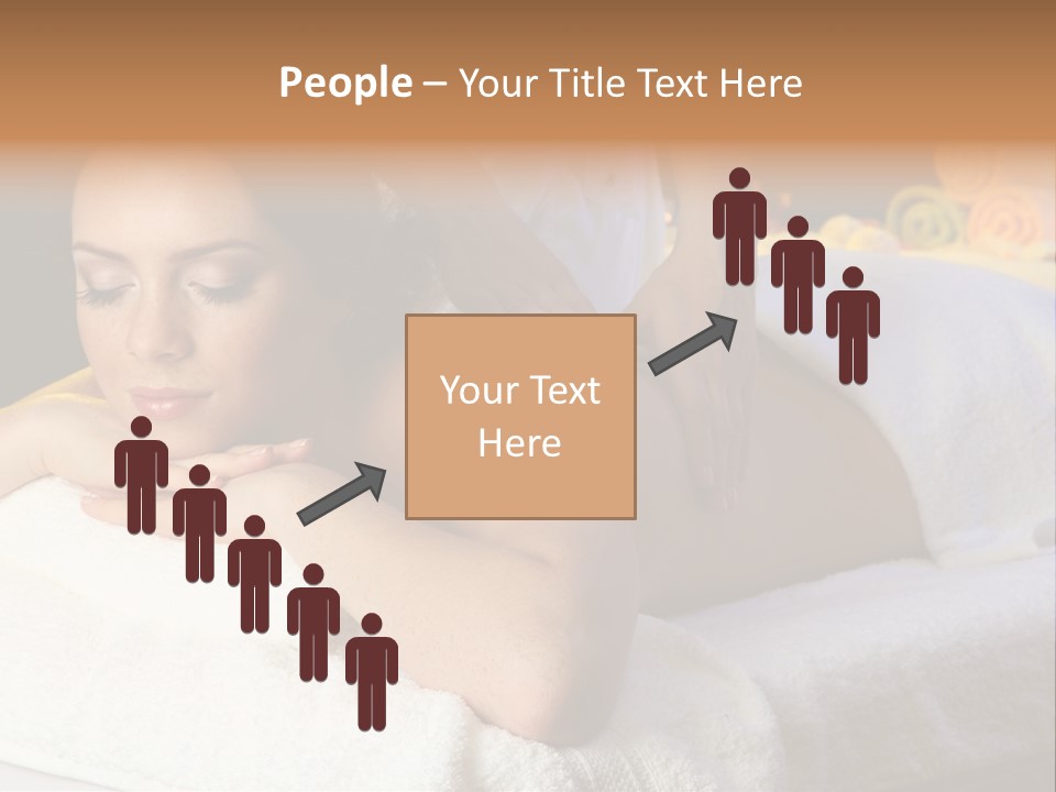 Young Girl Human PowerPoint Template