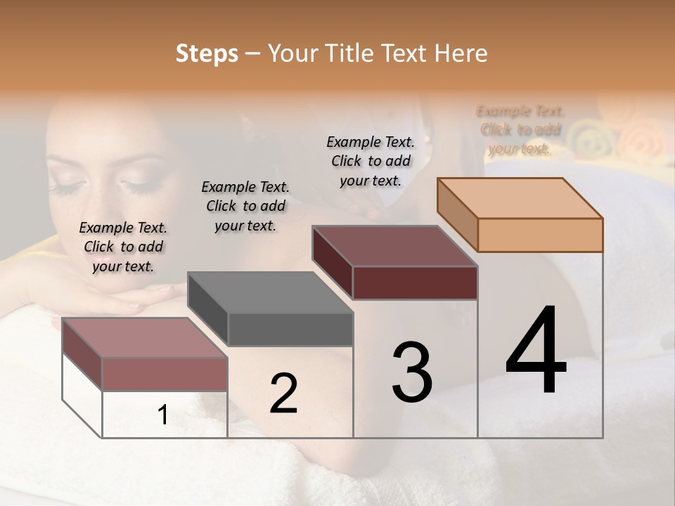 Young Girl Human PowerPoint Template