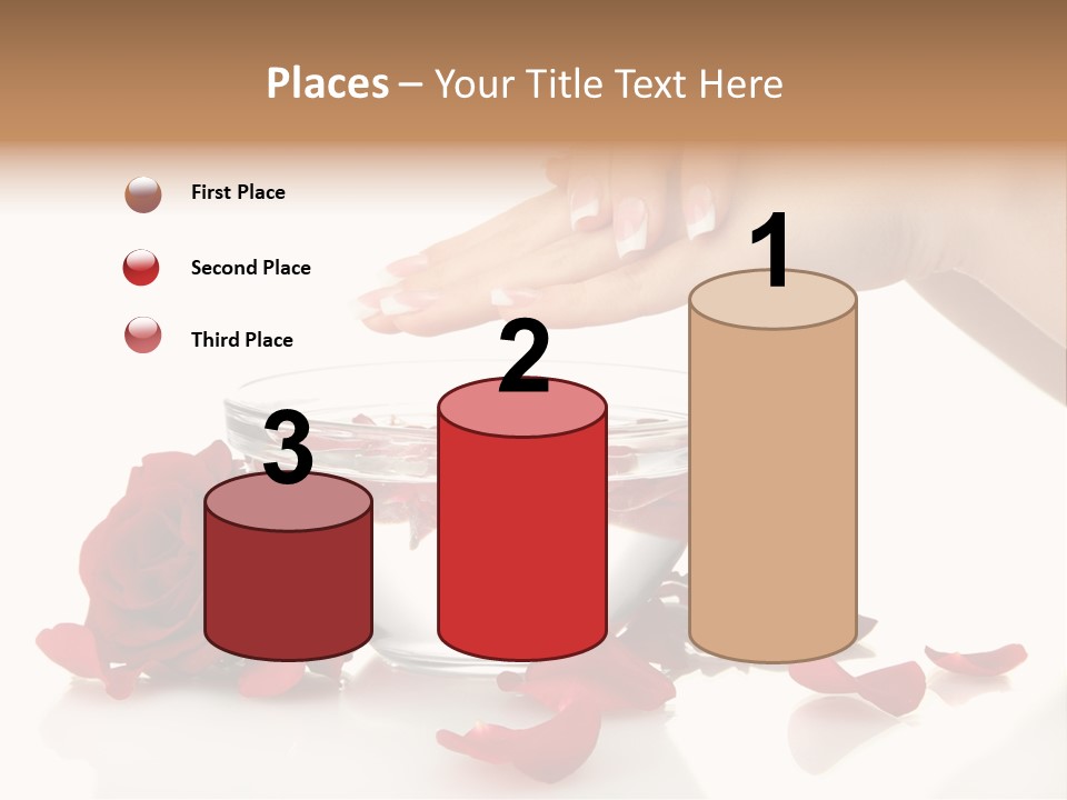 Petal Female Isolated PowerPoint Template