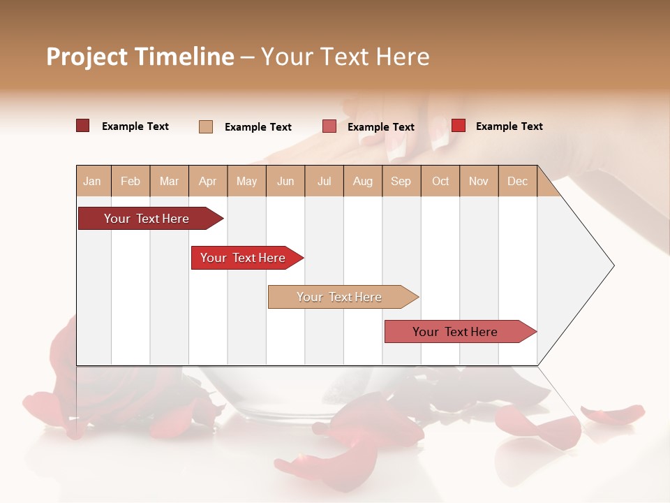 Petal Female Isolated PowerPoint Template
