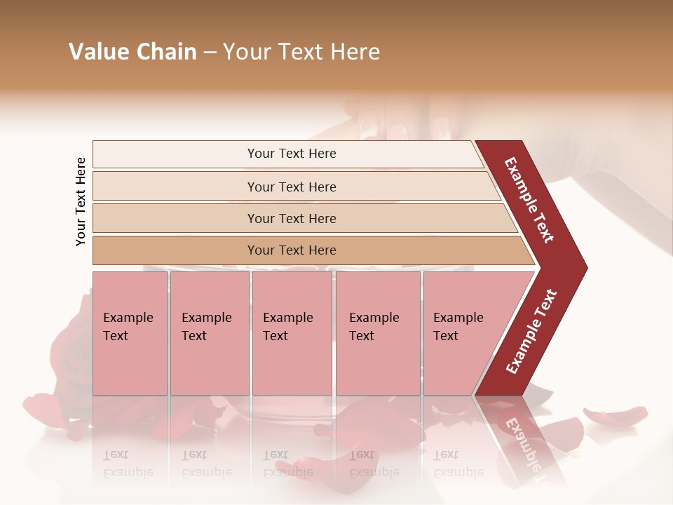 Petal Female Isolated PowerPoint Template